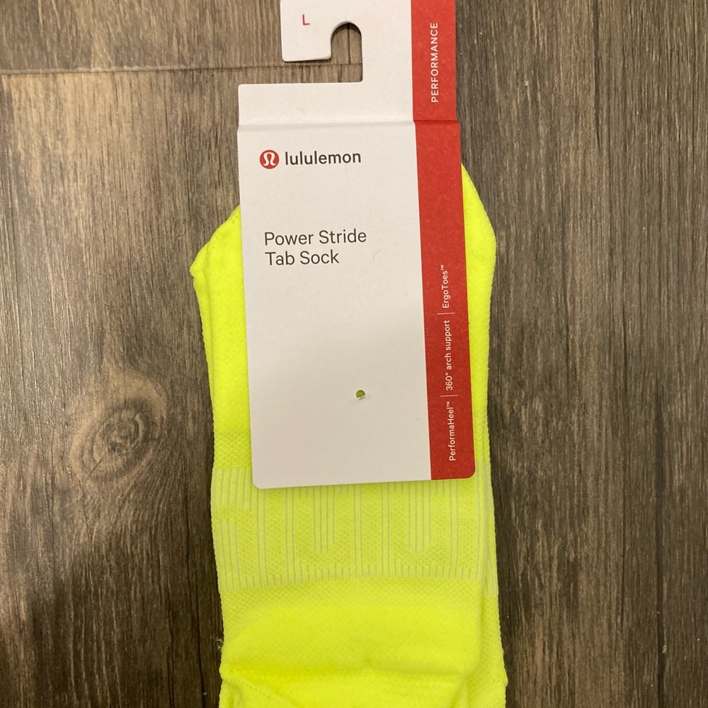 Lululemon Power Stride Tab Sock